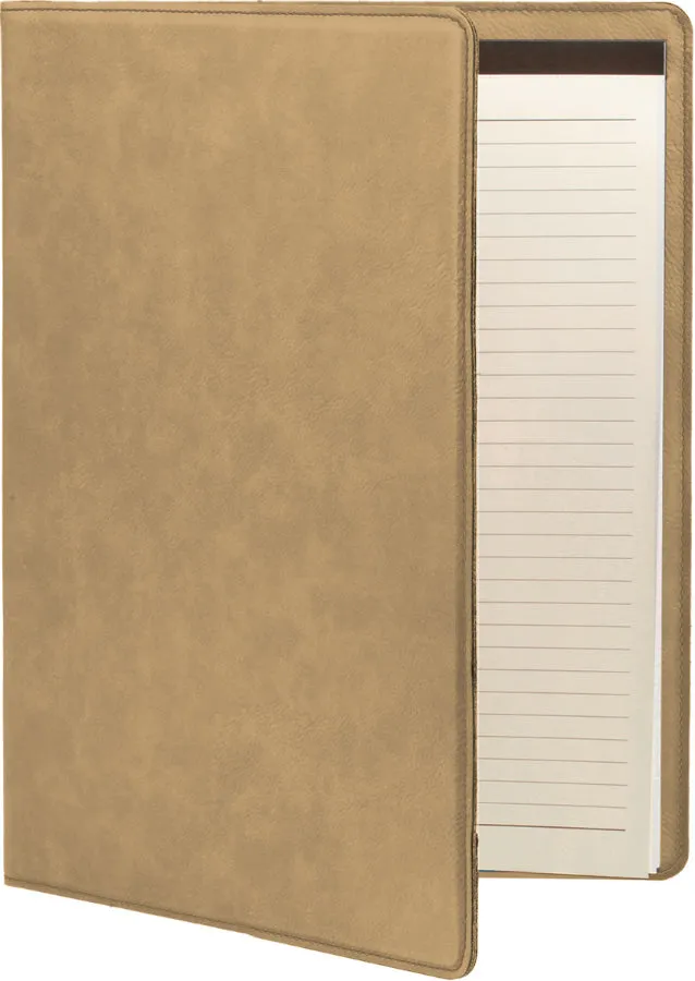 7" x 9" Leatherette Small Portfolio with Notepad