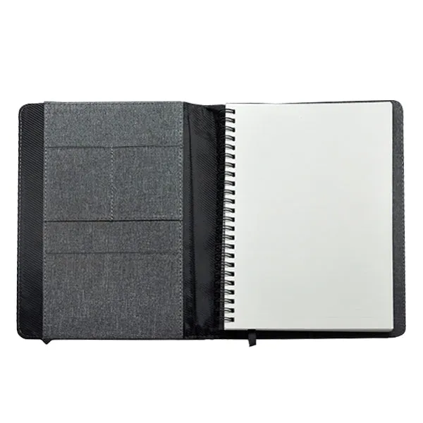 A5 Notebook with Front pocket and pen slot