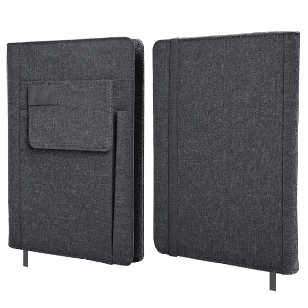 A5 Notebook with Front pocket and pen slot