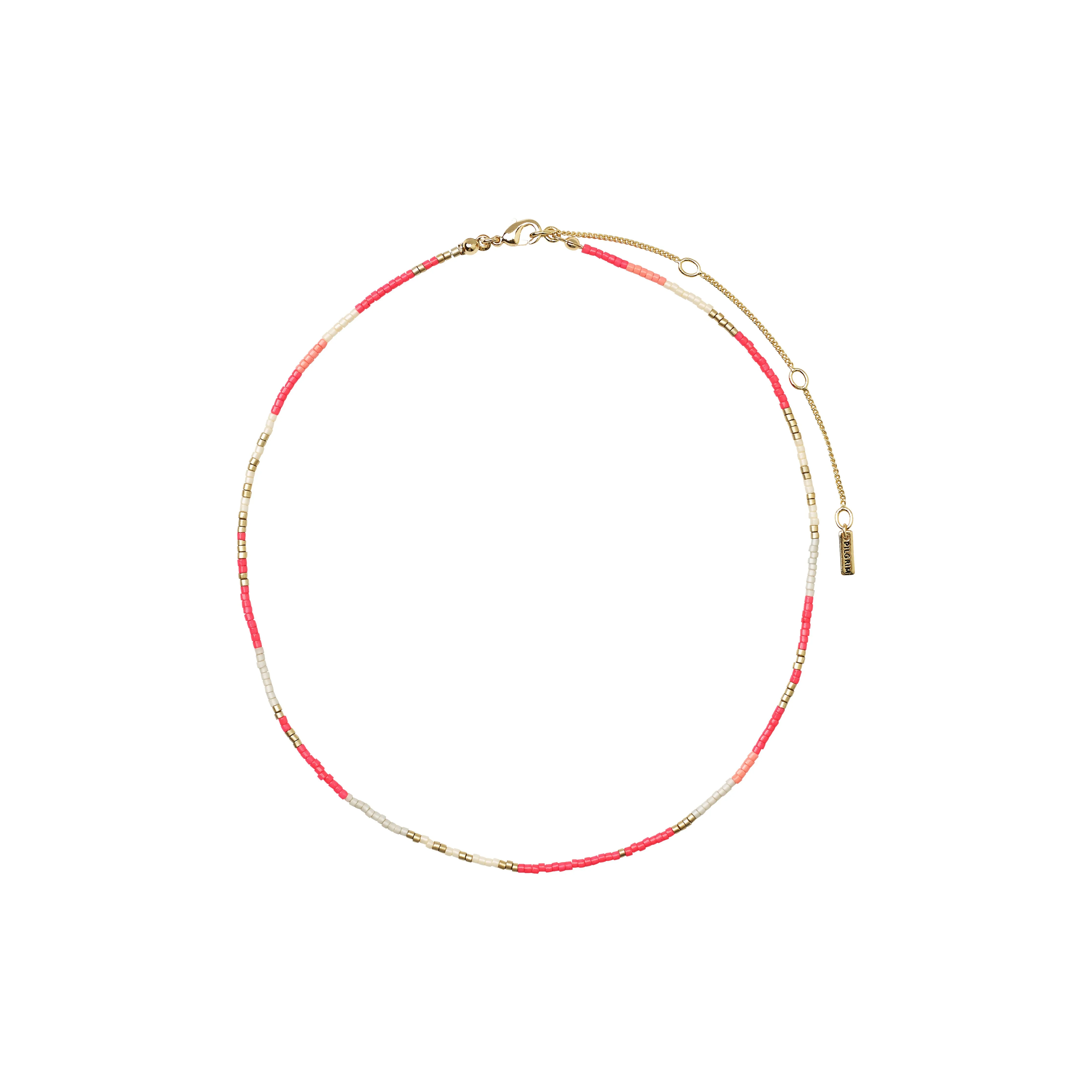 ALISON necklace pink, gold-plated