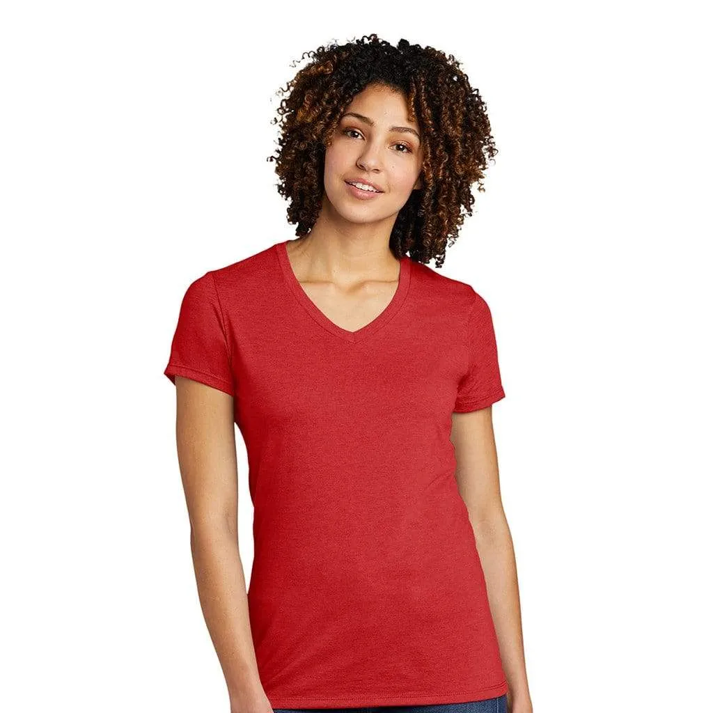 Allmade Women's Tri-Blend V-Neck T-Shirt