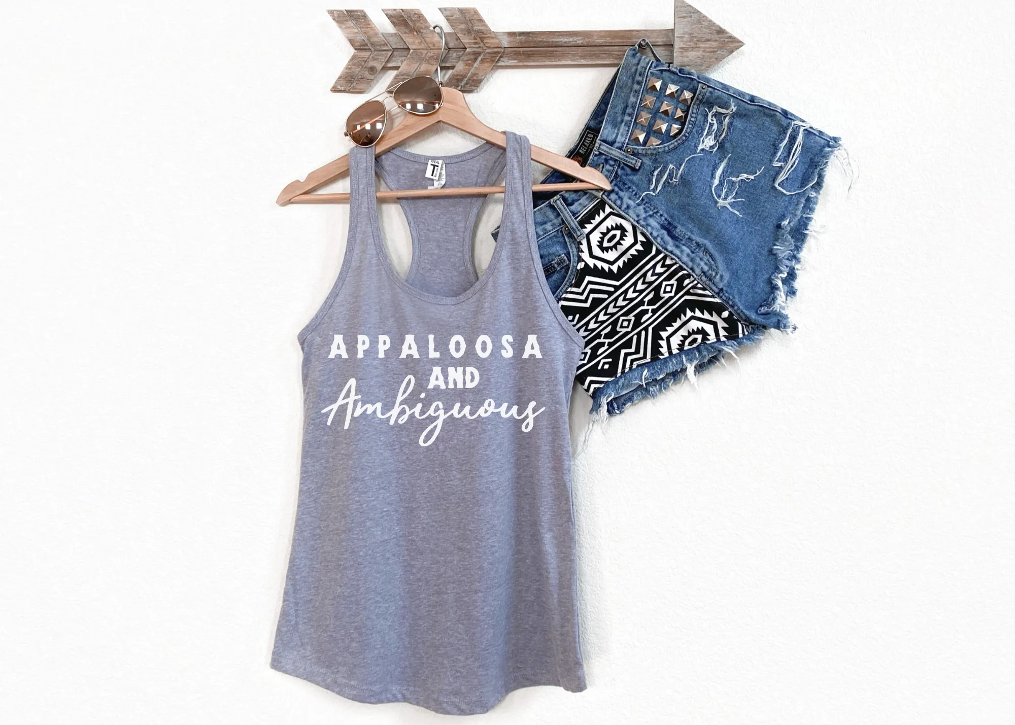 Appaloosa & Ambiguous Racerback Tank