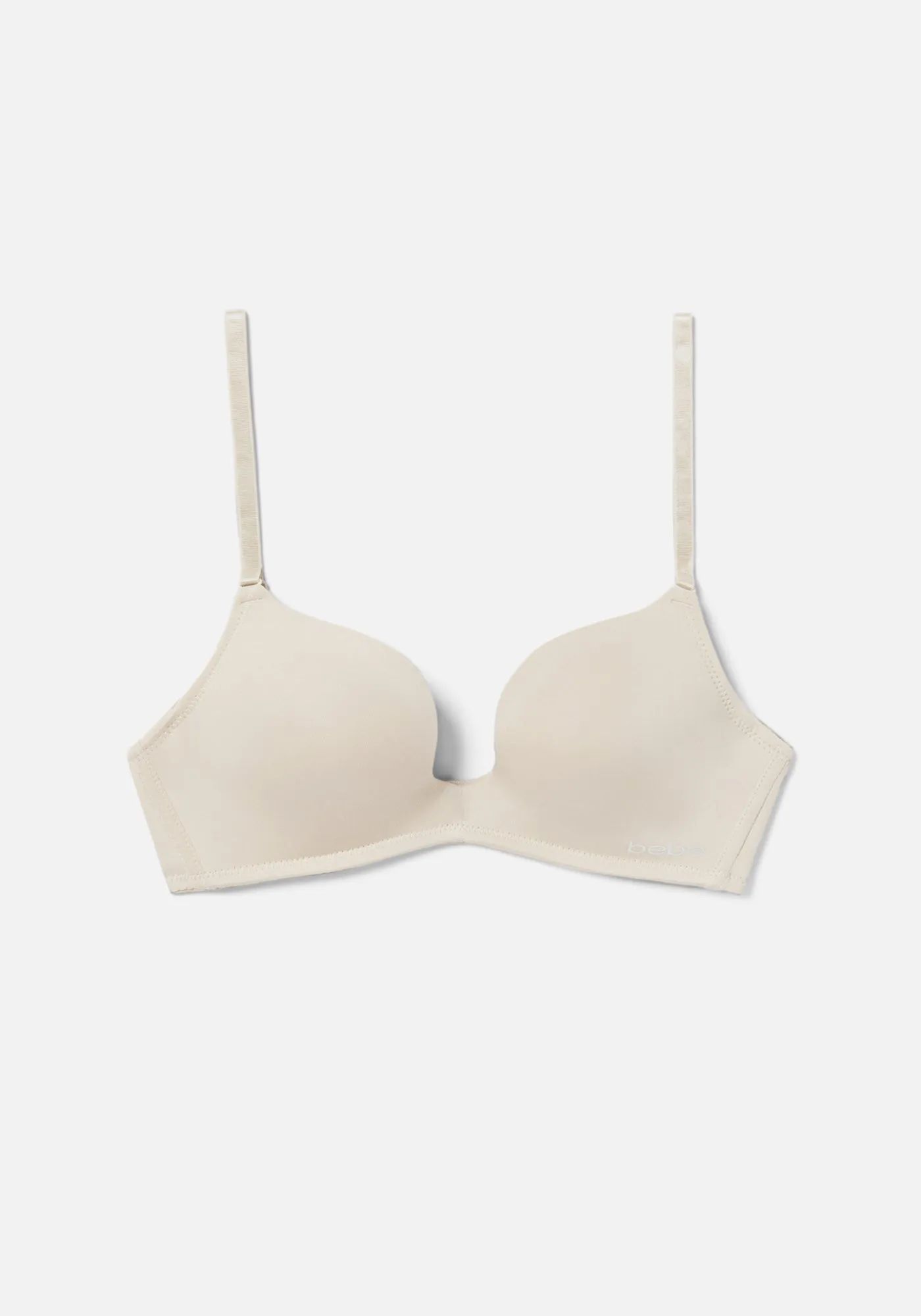 Bebe Logo Plunge Bra