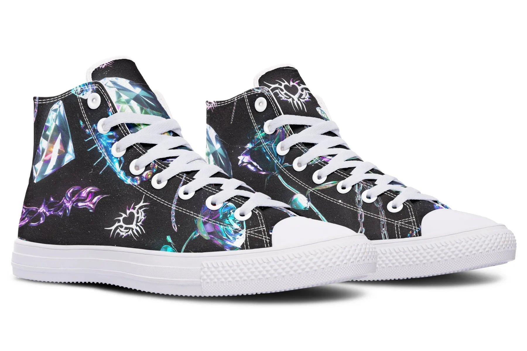 Chrome Sting High Tops