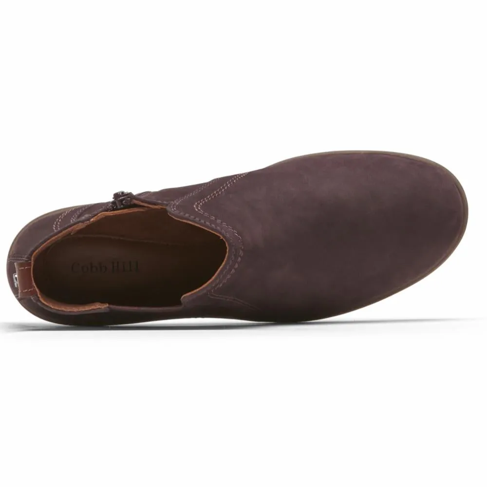 Cobb Hill BAILEE CHELSEA EGGPLANT NUBUCK