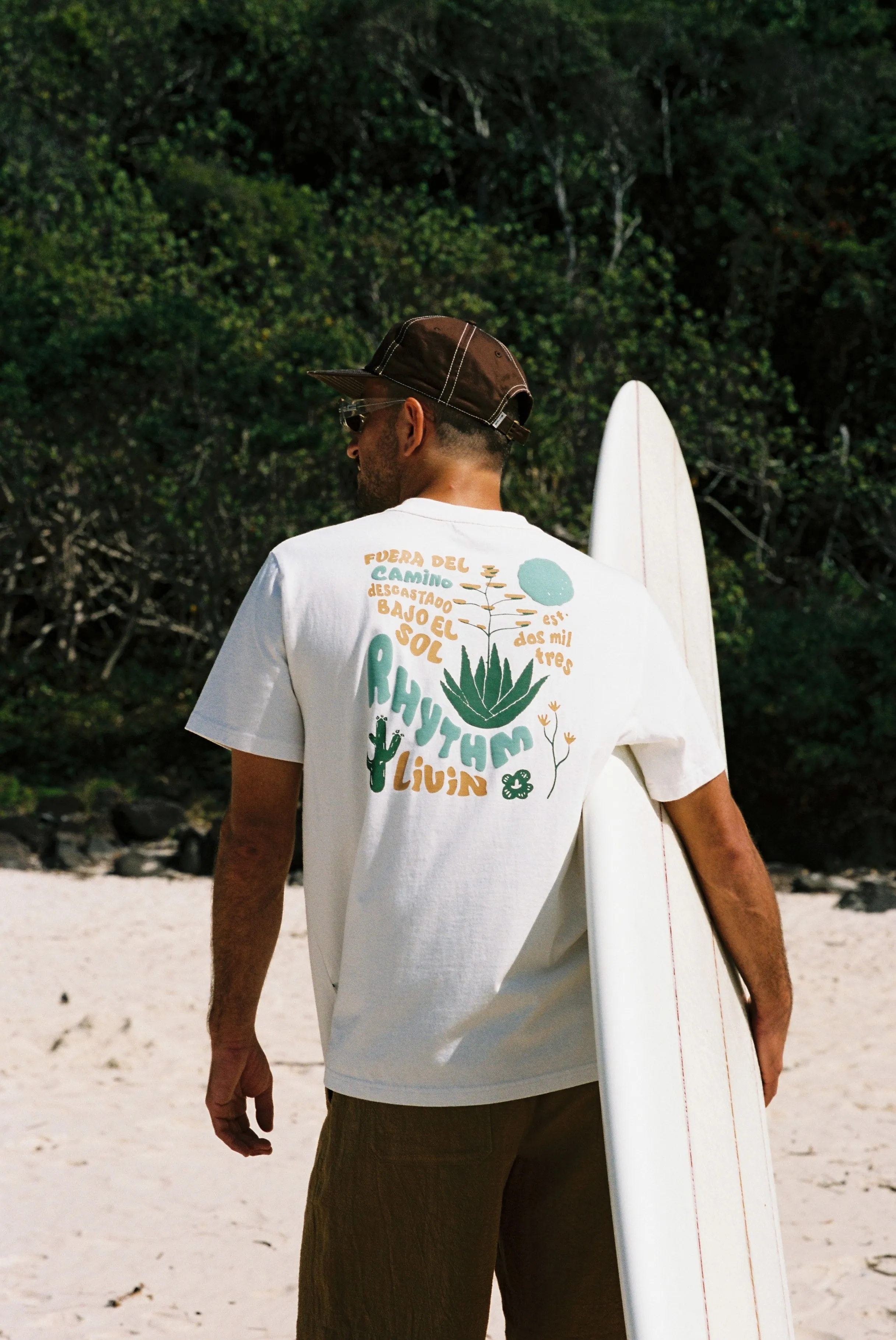 Desert Vintage Ss T Shirt Vintage White