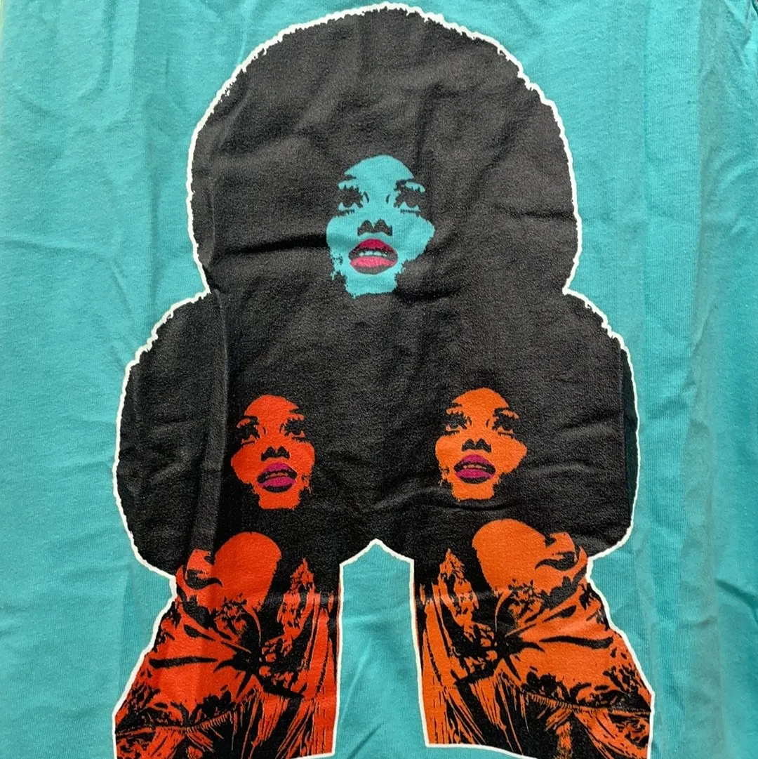 diana ross tank teal