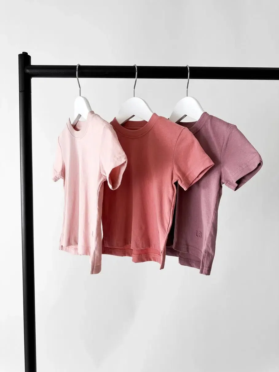 Elevated Tee 3-Pack - Mauve