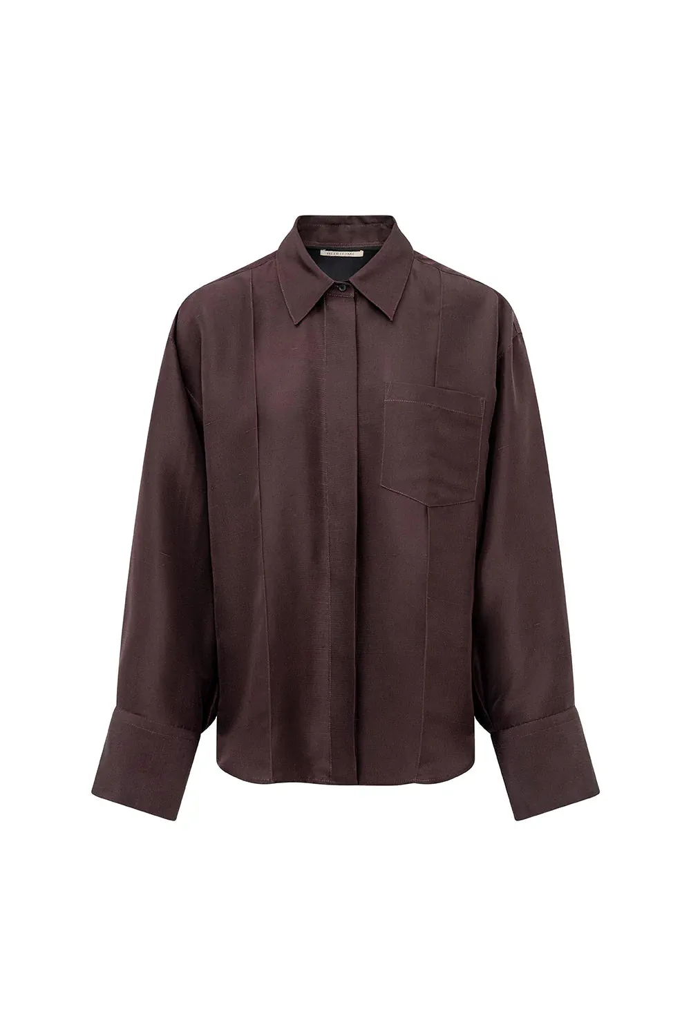 Francis Shirt in Dark Chocolate