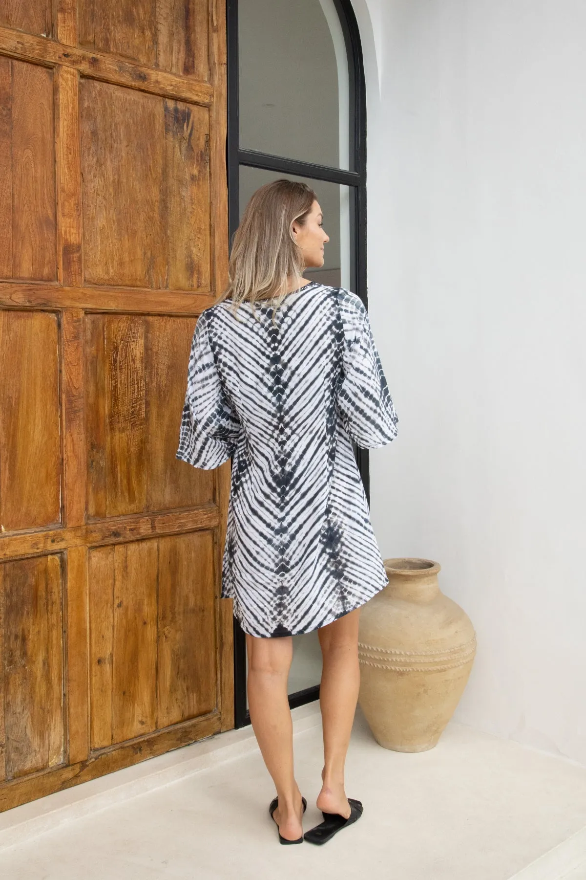 Gigi Sundress // Zebra Batik