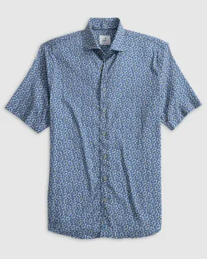 Jimbo Hangin' Out Button Up Shirt- Lake