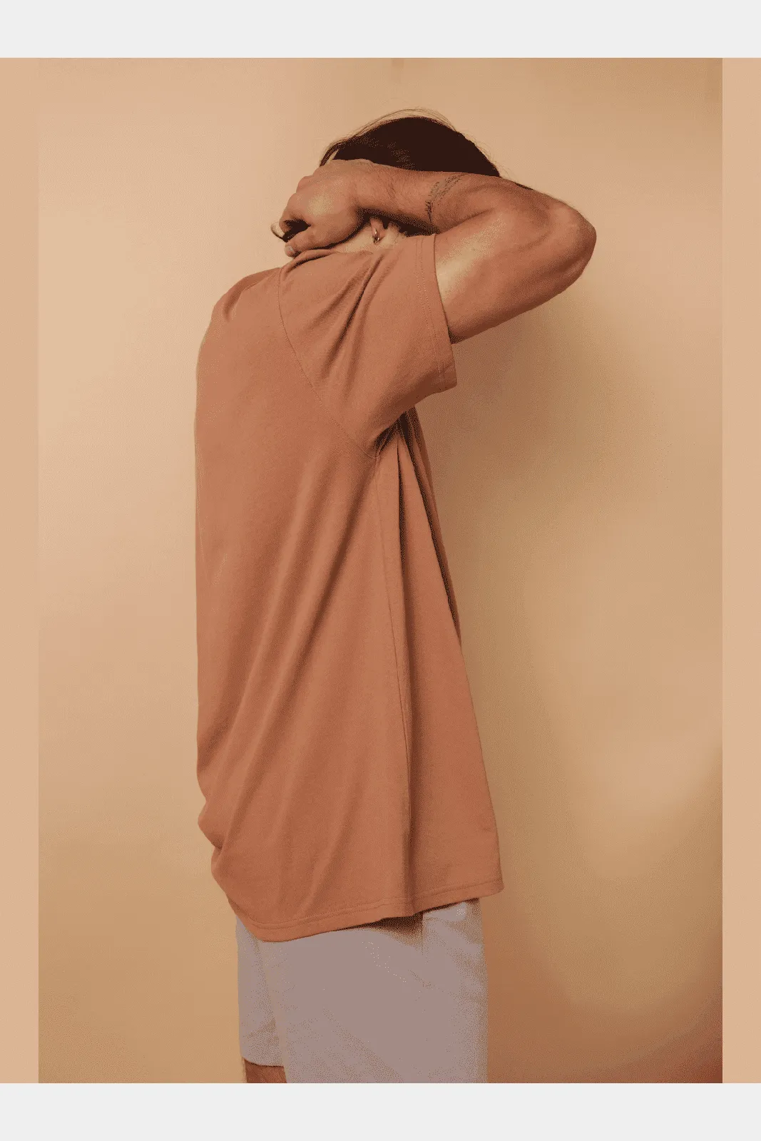 Kore basic tee - taupe