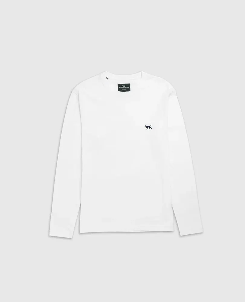 L/S Gunn T - White