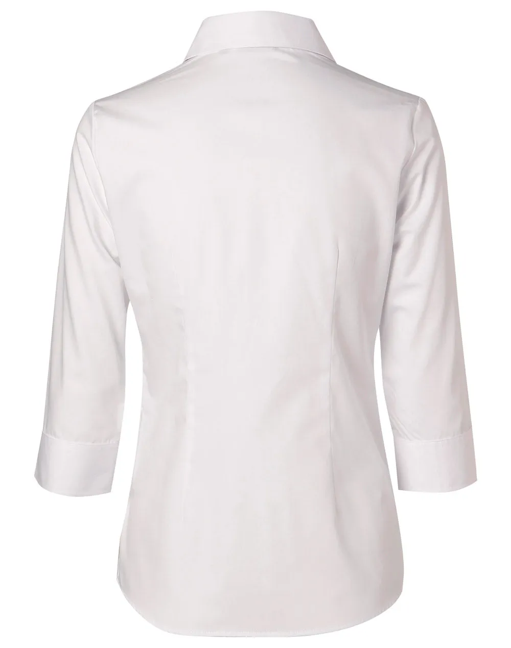 M8020Q Women's Cotton/Poly Stretch 3/4 Sleeve Shirt