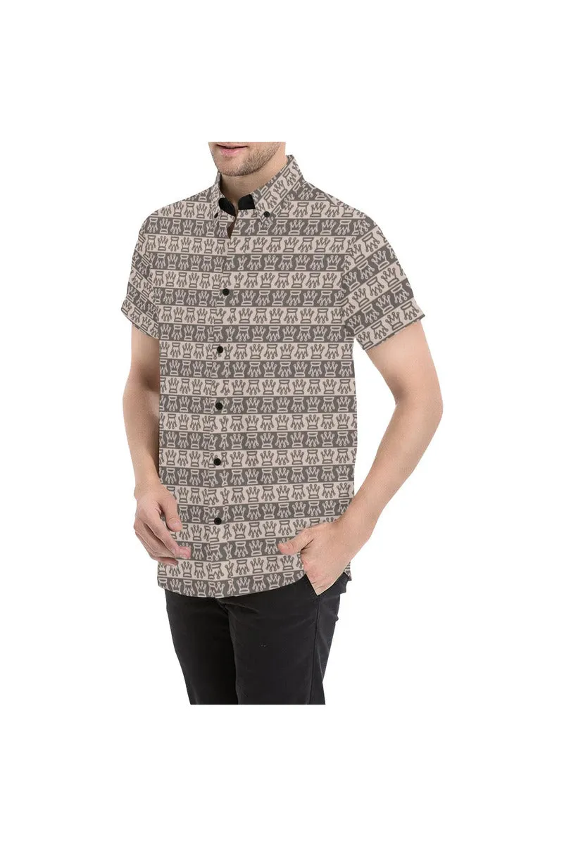 Prince Charming Men's All Over Print Short Sleeve Shirt