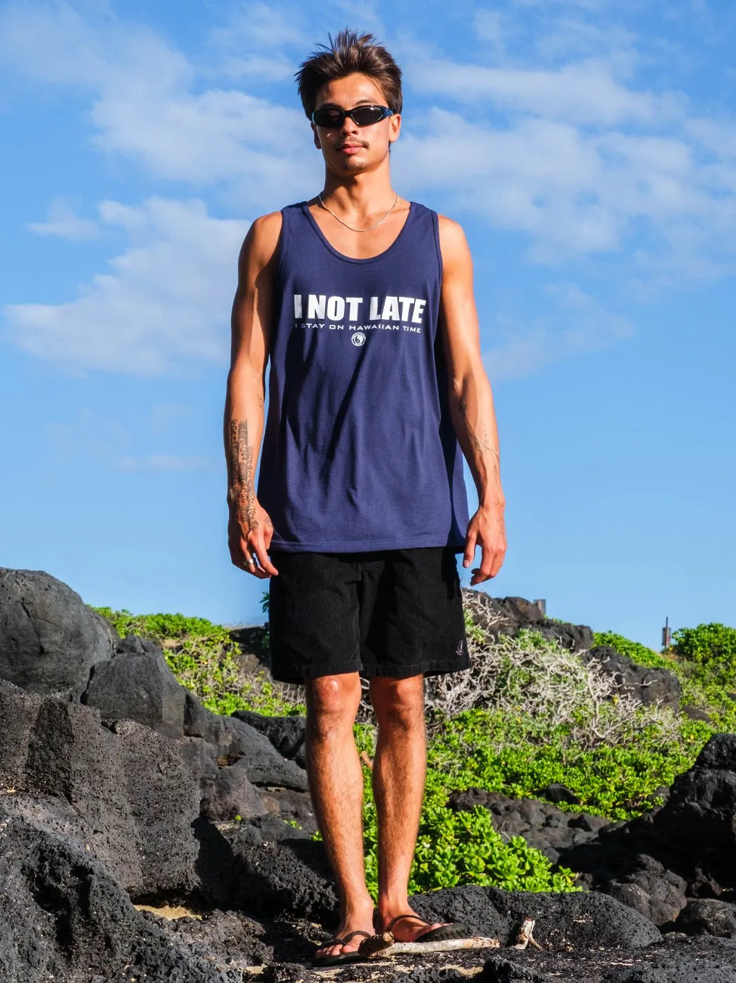 T&C Surf Hawaiian Time Tank