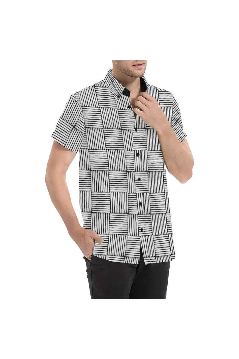 Woven Wonder Men's All Over Print Short Sleeve Shirt