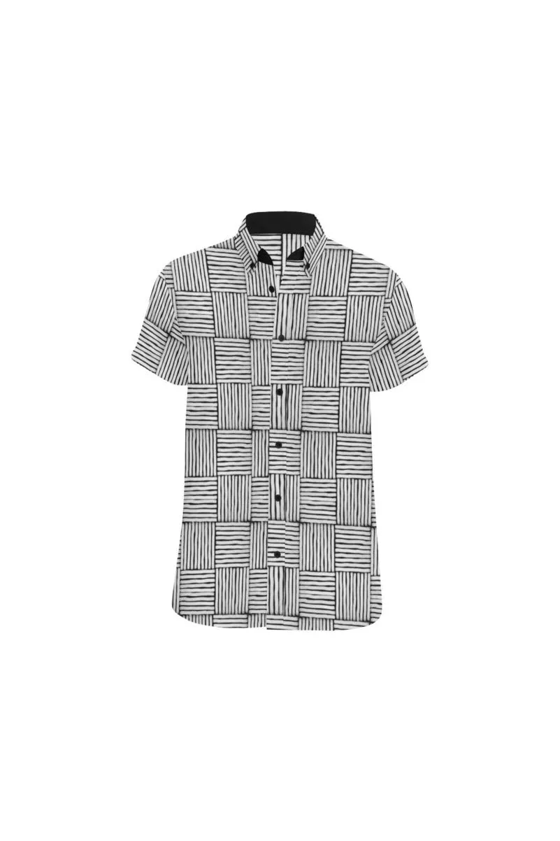 Woven Wonder Men's All Over Print Short Sleeve Shirt